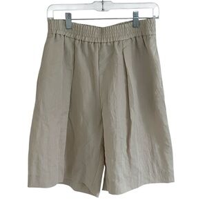Samsoe Samsoe Knaki Beige Julia Shorts in Brown Rice NWT M